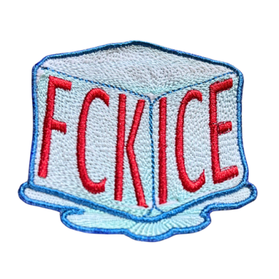 FCK ICE Iron On Patch